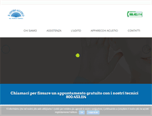 Tablet Screenshot of ilcentroacustico.it